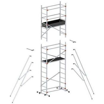 Gierre-FA600FL-Extensión de andamio doméstico Fast and Lock 400 (5,80 m)