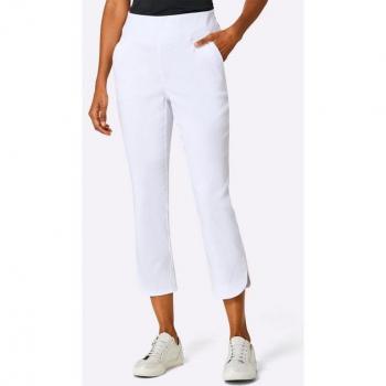 Comfort 19 – Pantalon Estival Lyocell 7/8 Blanc (Stehmann)
