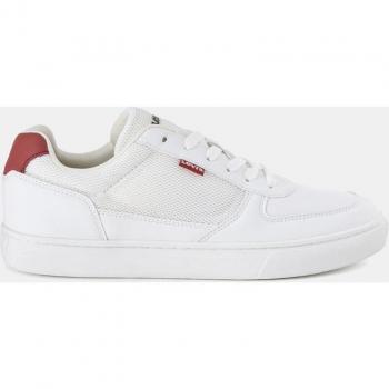 Scarpe casual Levi's Liam bianche e rosse