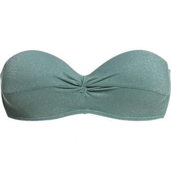 Top Bikini Roxy Verde Shimmer XXL – Modelo Duo