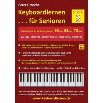 Keyboardlernen für Senioren (Stufe 3)