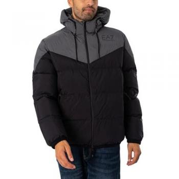 Giubbotto invernale 1200 Nero EA7 Emporio Armani Regular Fit