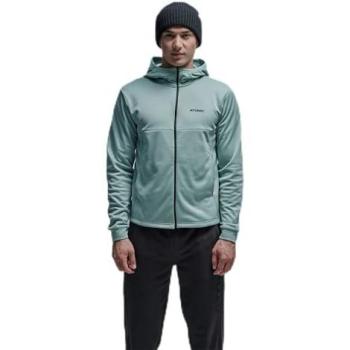 Chaqueta ligera Atomic con cremallera estilo Alpes, acabado verde granito