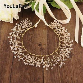 Cinturón de Cristal para Vestido de Novia YouLaPan SH70