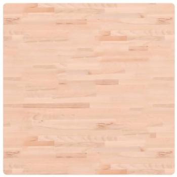 Tablero de mesa de madera de haya 90x90x1,5 cm