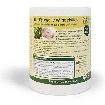 Grünspecht 676‑00 Naturfreundliches Pflege‑Windelvlies – 120 Blatt Weiß