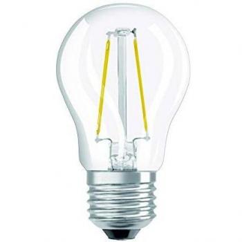 Ampoule LED à filament d'éclairage de 2W (culot E27, sphérique, blanc chaud 2700K)