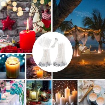 Kit de Fabricación de Velas con 201 Uds de Sustentadores y Pegatinas