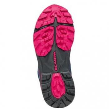 Scarpa Bambino Gore-Tex® Rush Mid Blu-Fucsia Taglia 33