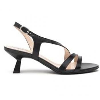 E513221DE – Sandales Nero Giardini en Nappa Noir