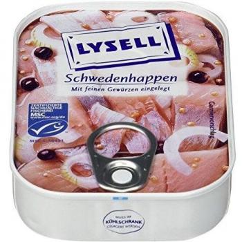 Lysell Heringshappen mit feinen Gewürzen, 75g