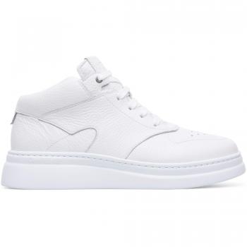 CAMPER Runner Up Women's White Ankle Boots – Size 6 (Leather)