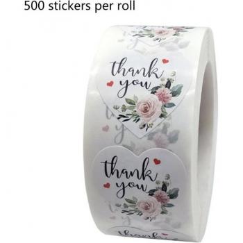 Marron Cœur Gratitude 500p – Joint & Décor Papeterie