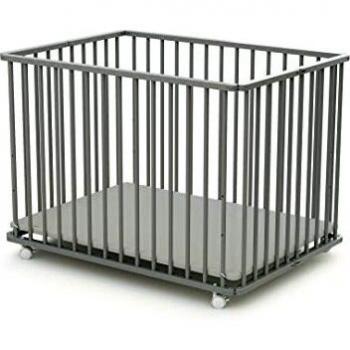 Box Gioco Pieghevole Faggio Grigio 70x100 cm