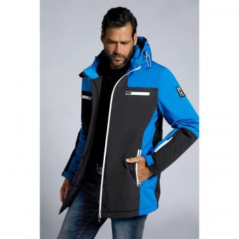 Giacca da sci con cappuccio uomo 3XL blu poliestere JP1880