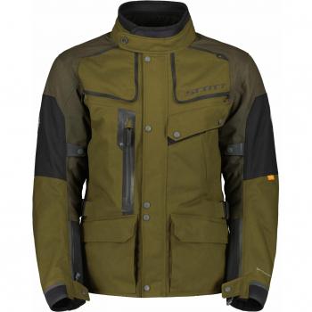 Giacca Impermeabile Scott Voyager Dryo Moto Nero Verde 4XL