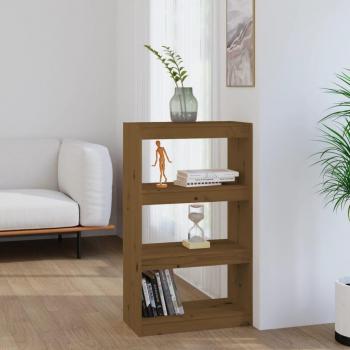 VidaXL Honey Brown Room Divider 60x30x103.5 cm Pine