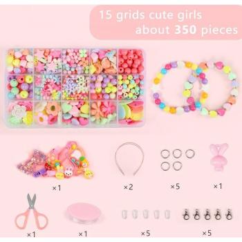 Playful Palette Acrylic Bead Set