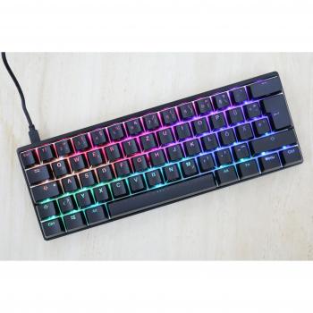 Vortex KBC Poker 3: Miniatur-Mechanik, QWERTZ ISO DE, RGB, Schwarz