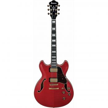 Ibanez Artcore Expressionist AS93FM Semi-Hollow Electric Guitar, Transparent Cherry Red