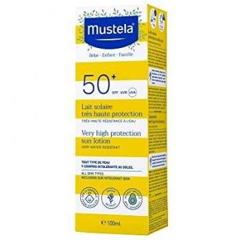 Mustela Family SPF 50+ Sonnencreme für Kinder SPF 50+ 100 ml