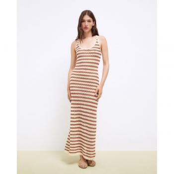 Tintoretto Vestido Midi para Mujer Sin Mangas
