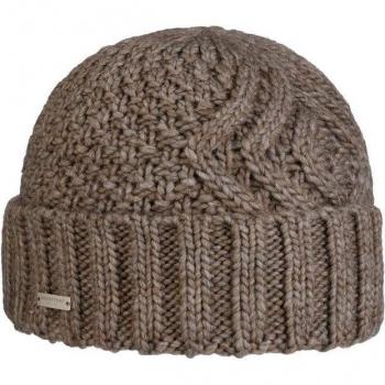 Salvirola Cuff Beanie, Taupe, Seeberger, One-Size Female