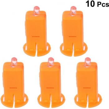 10Pcs LED Paper Lantern String Lights for Events
