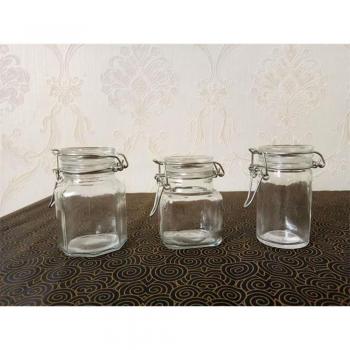 Pot à épices 100ml avec clip pour thé, miel et sucre