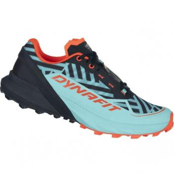 Dynafit Ultra 50 Women's Trail Runners 7 Blueberry & Fluo Coral