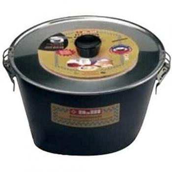 Flanero con Tapa y Cierre Blu 18 Cms