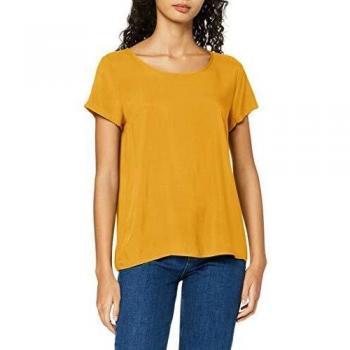 Camiseta Only Onlfirst One Life Amarilla para Mujer