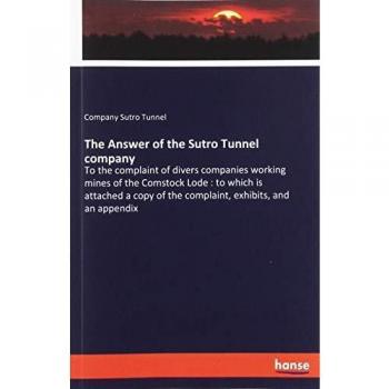 The Answer of the Sutro Tunnel company