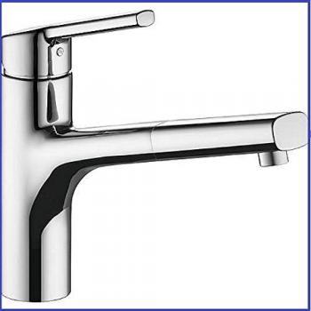 Robinet cuisine lunaire FRANKE 115.0457.316 – Pull‑Out chromé