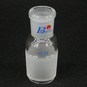 Adaptateur en verre 24/29 pour laboratoire