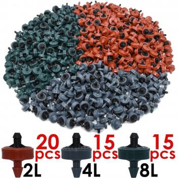 Kit d'irrigation goutte-à-goutte, 20 pièces, réglable pour serre
