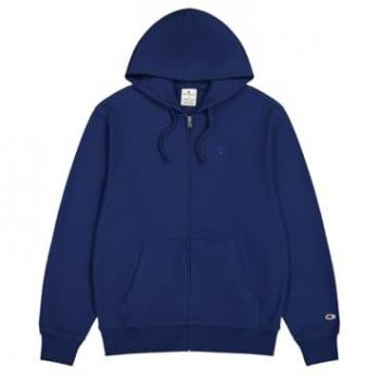 Champion Icons Tonal Blue Vollzipper Hoodie