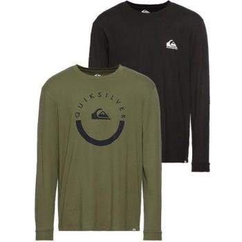 Quiksilver Langarmshirt MOUNTAIN SUNRISE LS TEE 2er Set