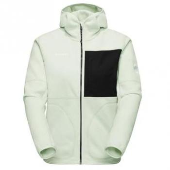 Mammut Tamaro Full‑Zip Fleece – XS Womens’ Silver Sage/Black Edition