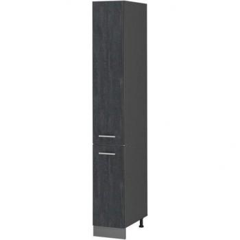 Vicco Hochschrank R-Line Schwarz 30 cm