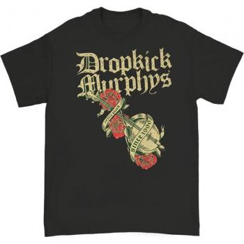 Dropkick Murphys T‑Shirt „Mandolin Roses“ (schwarz) – Herren – S bis XL