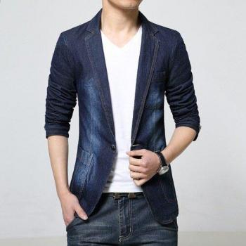 Traje Informal en Tejido Denim