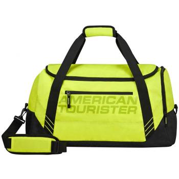 American Tourister Duffle Sport Noir/Vert fluo