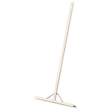 Sealey BM24RS Rubber Floor Squeegee with Wooden Handle 600mm