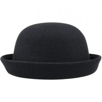 Solid Felt Derby Hat for Children