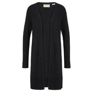 Jack & Jones Women's Long Cardigan Marley Comfy Black/Fog
