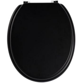 Brooks Matte Black Toilet Lid