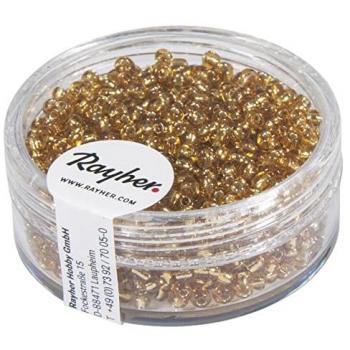 Garniture Argent‑Or Rocailles 2 mm