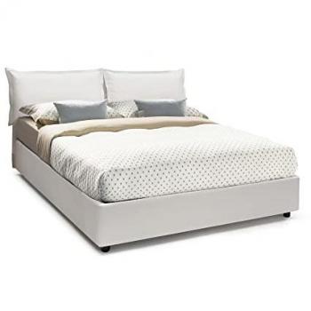 Zapatero Peonia 3 Puertas Abatibles, Doble Profundidad, 100% Made in Italy, 67x28h112 cm, Blanco