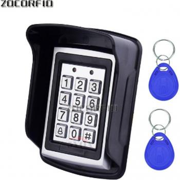 Teclado Metálico para Control de Acceso RFID con Carcasa Resistente
